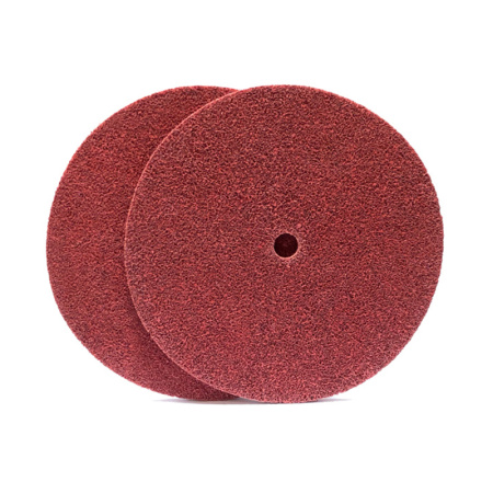 183263 RoxelPro Нетканый пресcованный круг ROXPRO  150x6x13 мм, 7A, Medium																